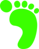 Right Footprint Clip Art
