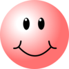 Pink Smiley Face Clip Art