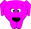 Pink Confused 2 Clip Art