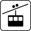 Chairlift Icon Clip Art