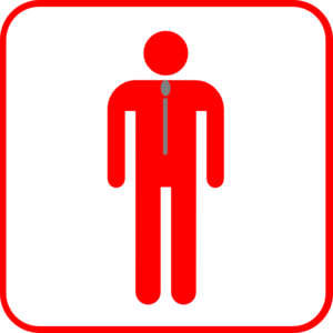 Red Stick Man Clip Art at  - vector clip art online, royalty free  & public domain