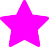 Star-pink Clip Art