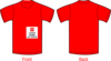 Plain Red Shirt Clip Art