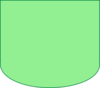 Cylinder-green Clip Art