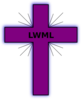 Lwml Purple Cross Clip Art
