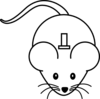 Mouse Antenna Clip Art