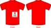 Plain Red Shirt Clip Art