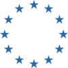 Blue Circle Stars Clip Art