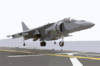 Av-8b Ii Jet Lands On Flight Deck. Clip Art