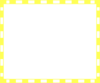 Yellow Rectangular Border Clip Art