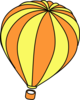 Hot Air Balloon One Clip Art