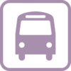 Bus Lilac 2 Clip Art