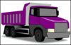 Purple Truck Clip Art