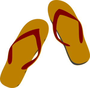 Flip Flop Sandals Clip Art at Clker.com - vector clip art online, royalty  free & public domain
