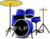 Flp Drumset Clip Art