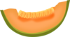 Cantaloupe Slice Clip Art