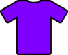 Purple Tshirt Clip Art