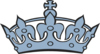 Blue Crown Clip Art