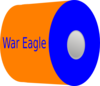 War Eagle Toilet Paper Clip Art