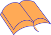 Orange Bible Clip Art