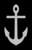Gray Anchor Clip Art