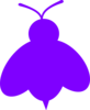 Lavender Bee Clip Art
