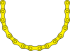 Halfgoldbikechain Clip Art