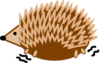 Hedgehog Hobble Clip Art