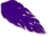 Purple Flame Clip Art