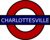Charlottesville Tube Sign Clip Art