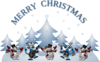 Merry Christmas Card Front Clip Art