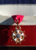 A Close Up Shot Of The Legion Of Merit As It Hangs On A Presentation Frame Which Was Presented To Vice Admiral Cees Van Duyvendijk, Commander In Chief, Royal Netherlands Navy Clip Art