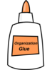 Org Glue Clip Art