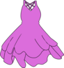Lilac Dress Clip Art