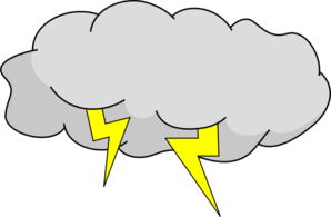 storm clouds cartoon