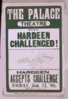 Hardeen Challenged! ... Hardeen Accepts Challenge, Friday, Jan. 17,  05 Clip Art