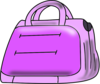Purple Handbag Clip Art
