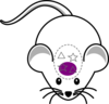 Mouse Infusion Purple Clip Art