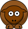 Sheep - Chocolate Browns Clip Art