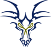 Blue Dragon Head Clip Art
