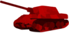 Red Tank Clip Art
