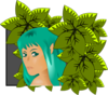 Green Fairy Clip Art