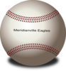 Merdianville Eagles Baseball Clip Art