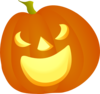 Halloween Pumpkin Smile Clip Art
