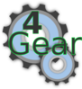 Mech Gears Logo Clip Art