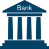Bank Blue Clip Art