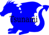 Tsunami Game Piece Clip Art