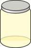 Yellow Jar Clip Art