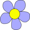 Flower Blue Clip Art
