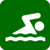 Pool Icon Green Clip Art